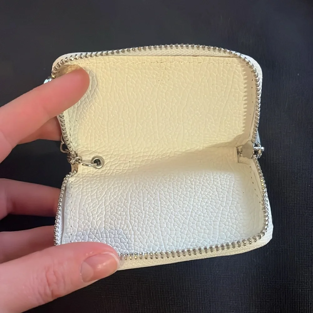 White Keychain Multi-Purpose Container - Picture 3 of 3